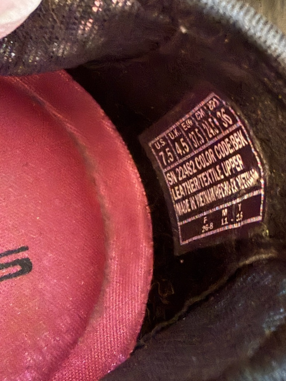 Skechers Black Lace Comfort Ballet Flats 7.5 - Picture 11 of 12